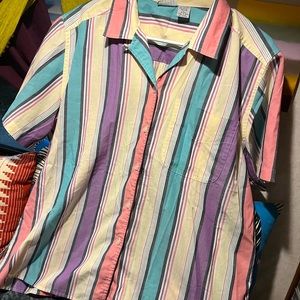 Cabin Creek Retro Button Up Large